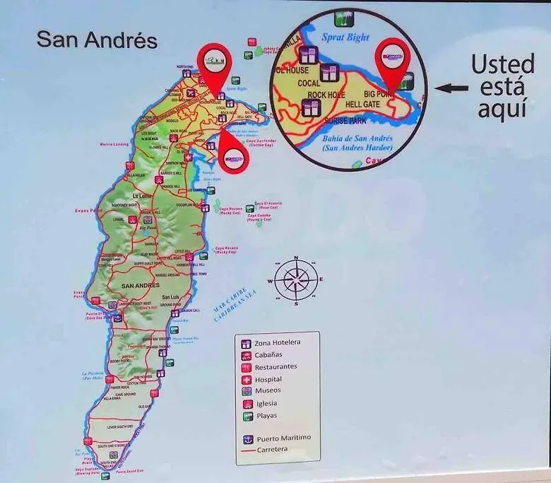Apartamentos Nuevos A Solo 1 Min De La Playa San Andrés